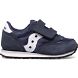 Saucony Baby Jazz Hook & Loop Sneakers Barn Marinblå Vita | Sverige 927BEX